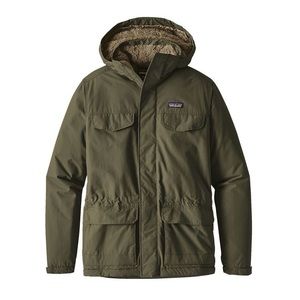 PATAGONIA Men's Isthmus Parka - M - Green - needs simple pocket repair